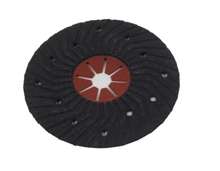 Semi-Rigid Ribbed Silicone Carbide Sanding Disc 178mm (7