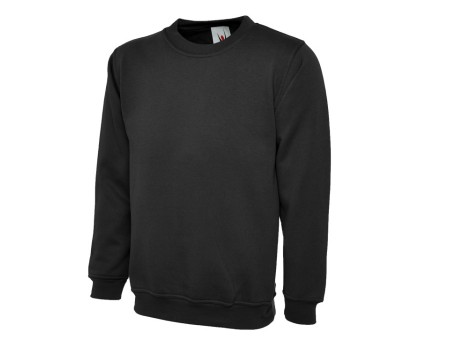 Uneek Classic Black Sweatshirt