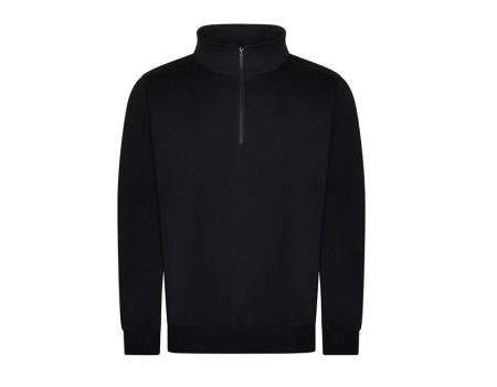 Pro RTX RX305 Black 1/4 neck Zip Sweatshirt