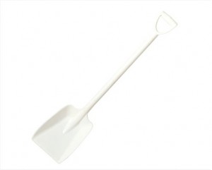 Plastic Shovel - White
