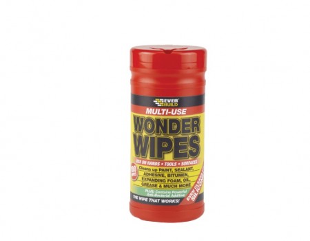 Sika Everbuild Wonder Wipes - 100 Per Tub