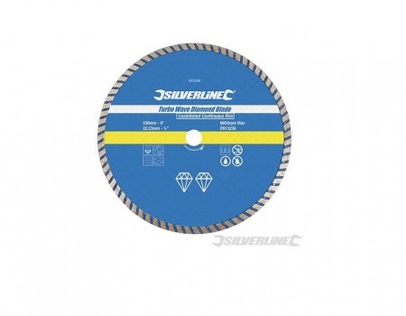 Turbo Wave Diamond Cutting Blade 230mm