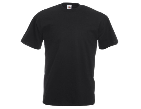 Fruit of the Loom Valueweight Black Tshirt