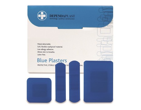 Assorted Blue Catering Plasters