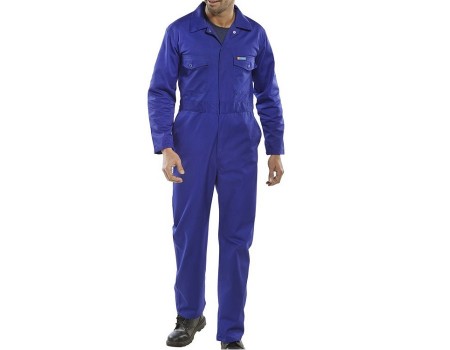 Studded P/C Boilersuit-Royal