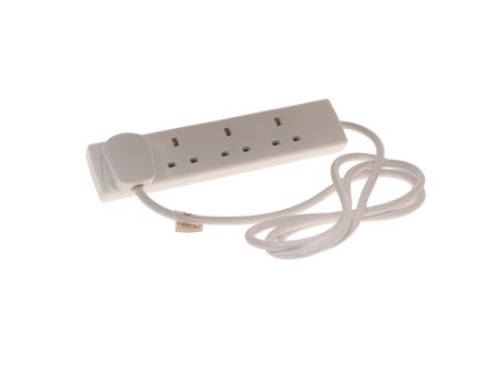 240Volt Extension Lead -2mtr 4 Socket Outlet