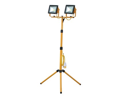 LED Double Head Tripod Light 2 x 20W