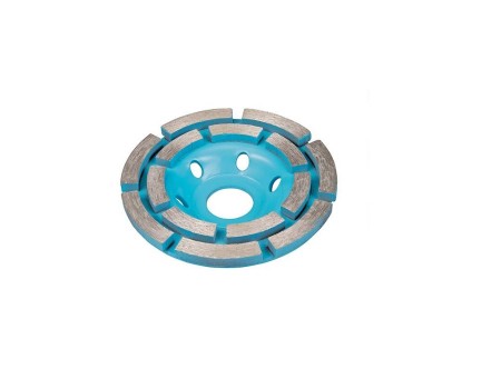 Double Rim Diamond Grinding Disc - 100mm