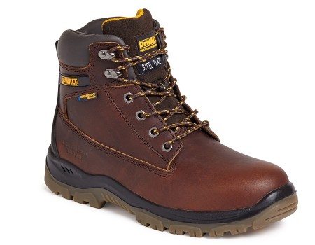 Dewalt Titanium Full Leather Boot - Tan