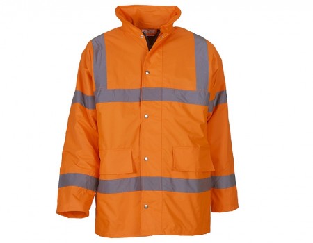 Hi Vis Orange Coat