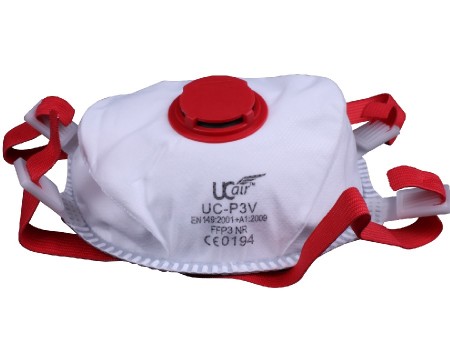 Ultimate Cupped / Valved FFP3 Disposable Mask - Box of 10