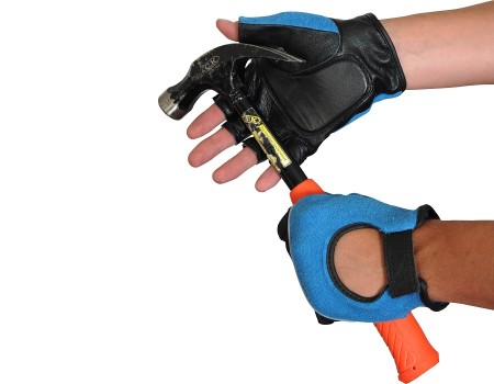 Anti Vibe Fingerless Gel Glove