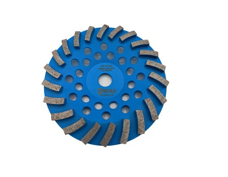 VI Tools 178mm Turbo Pattern Diamond Grinding Wheel