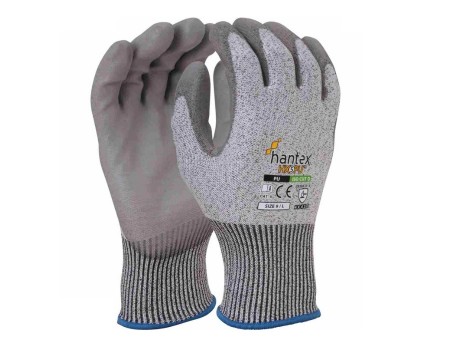 Hantex PU Palm Coated Cut Level 5/D Glove