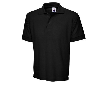 Uneek Premium Black Polo