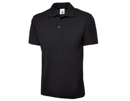 Uneek Classic Black Polo