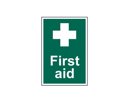 First Aid PVC Sign - 200 x 300mm