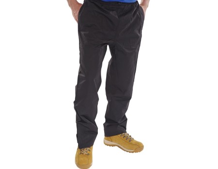 Lightweight Springfield Black Trouser