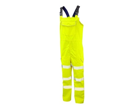 Leo Yellow Hi Vis Northam Bib & Brace