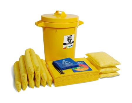 80Ltr Static Bin Spill Kit (94Ltr Bin) - Chemical