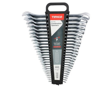 Timco Spanner Set - Combination (25 pce)
