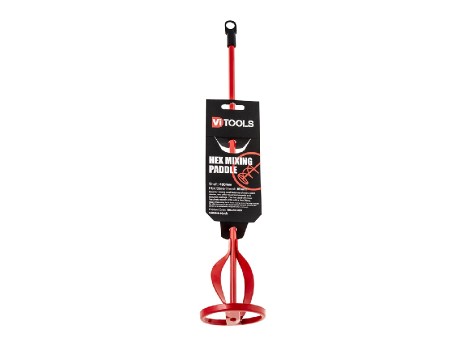 Mixing Paddle 80mm x 430mm Hex Fit