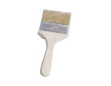 4" Natural Wooden Handle Paint Brush