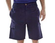 Click Navy Combat Shorts