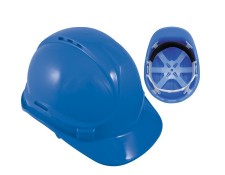 6 Point Safety Helmet - Blue