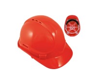 6 Point Safety Helmet - Red