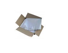 24" x 36" 500 Gauge / 125 mu Clear Rubble Sacks - Box 100