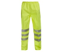 Yellow Class 2 Hi Vis Breathable Overtrouser