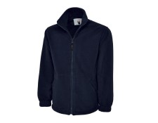 Uneek Classic Full Zip Navy Micro Fleece