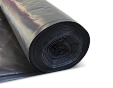 Black Visqueen Heavy Duty Sheeting-4mtr x 25mtr-250mu/1000g