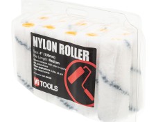 4" Nylon Blue Stripe Paint Roller Refill