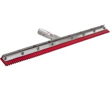 24" VI Tools PU V Notched Squeegee - 6mm Notch (Red)