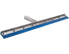 24" VI Tools PU V Notched Squeegee - 4mm Notch (Blue)