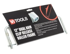12" Dual Arm Roller Frame - Clip Release