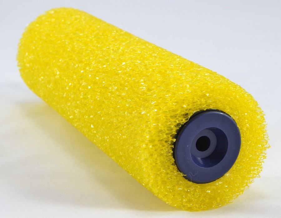 Vi Distribution 10 Yellow Textured Foam Roller Stretch and soothe sore muscles with this textuted foam roller. 10 yellow textured foam roller