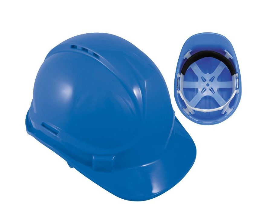 VI Distribution 6 Point Safety Helmet Blue