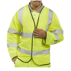 Hi Vis Long Sleeve Jerkin