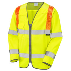 Leo Hi Vis Barbrook Motorway Jerkin