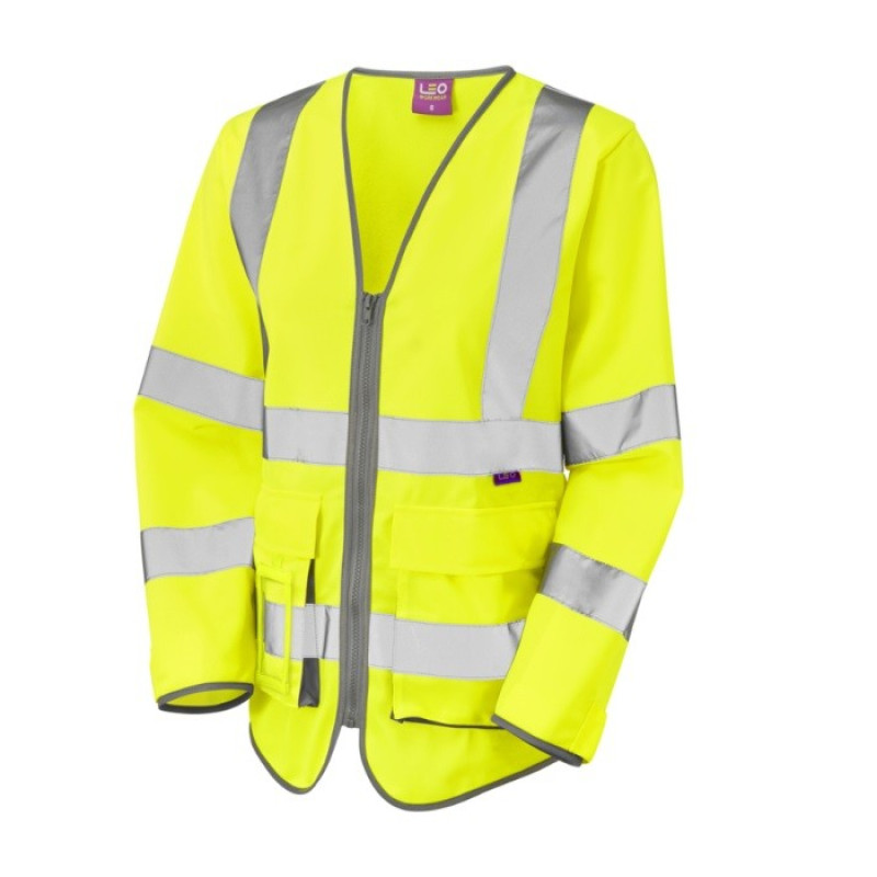 Leo Ladies Beaworthy Class 2 Hi Vis Jerkin Leo Ladies Beaworthy Class 2 Hi Vis Jerkin