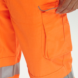 Bseen Hi Vis Polycotton Trousers - Rail Spec 29" Leg Bseen Hi Vis Polycotton Trousers - Rail Spec 29" Leg