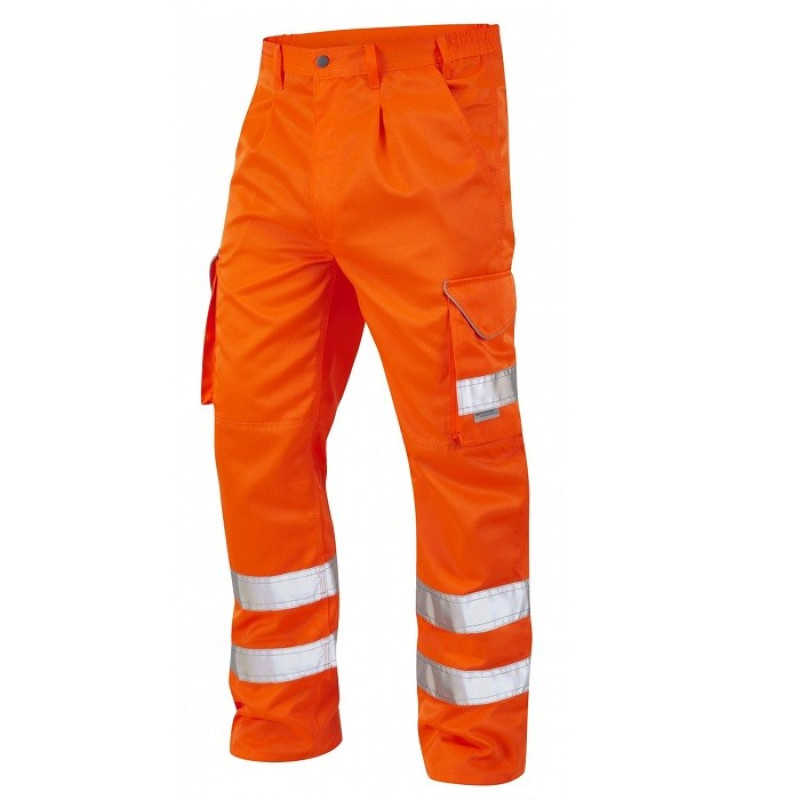 Leo w/w Bideford Hi Vis  Polycotton Trouser Short Leg