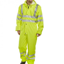 Bseen PU Waterproof and Breathable Hi Vis Coverall 