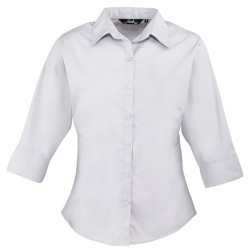 Premier Poplin 3/4 Sleeve Blouse