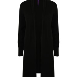 Henbury Women's Longline Open Cardigan