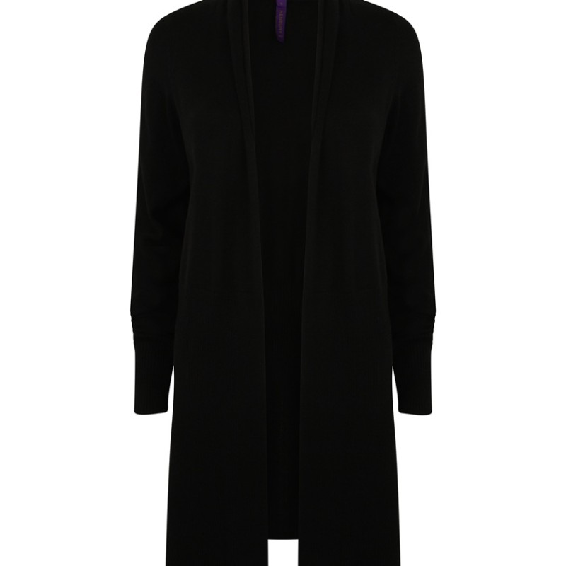 Henbury Women's Longline Open Cardigan Henbury Women's Longline Open Cardigan