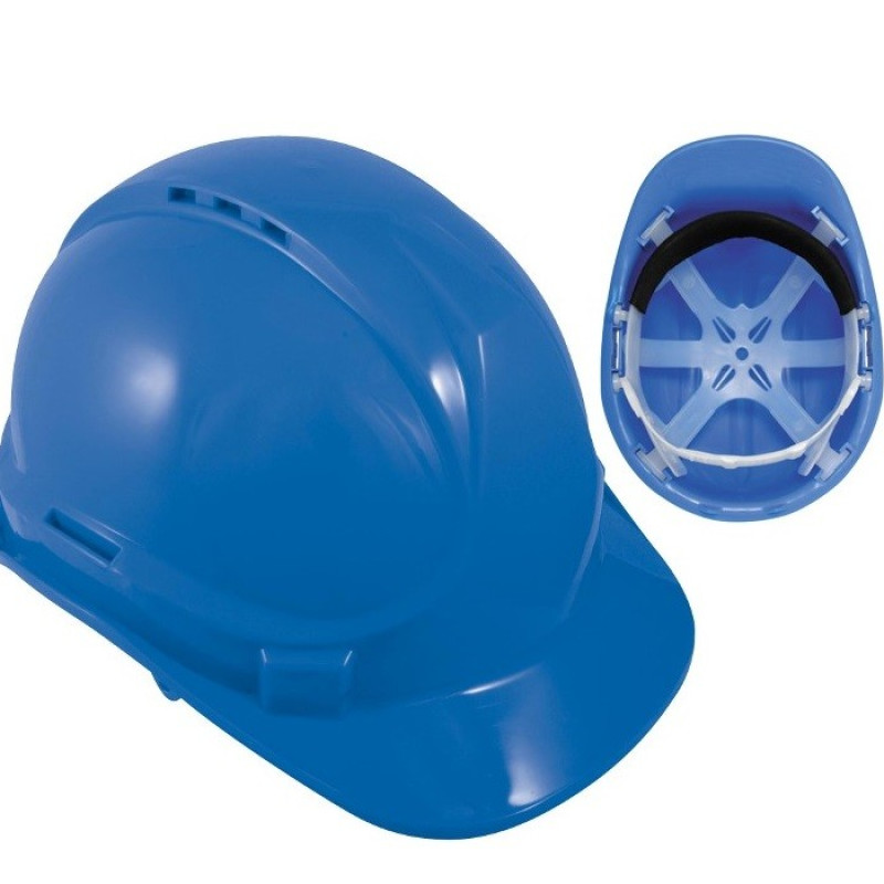 6 Point Safety Helmet - Blue 6 Point Safety Helmet - Blue